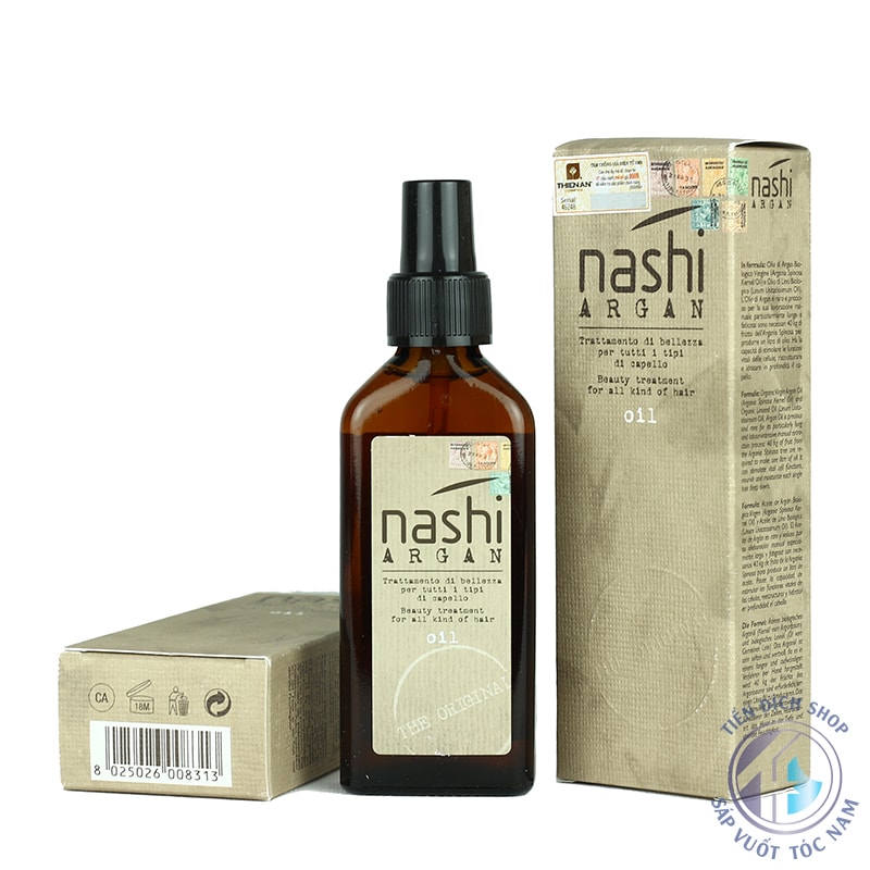 Tinh dầu dưỡng tóc Nashi Argan 100ml Ytalia - Tiến Đích Shop