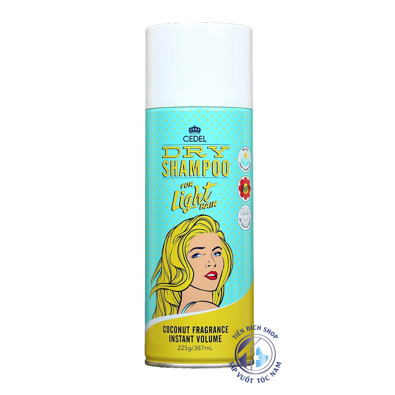 Dầu gội khô CEDEL dry shampoo For Light Hair