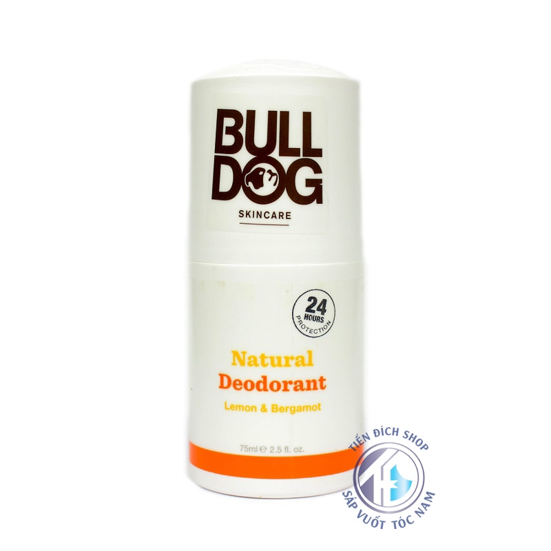 Lăn khử mùi Bulldog Lemon & Bergamot Natural Deodorant 75ml