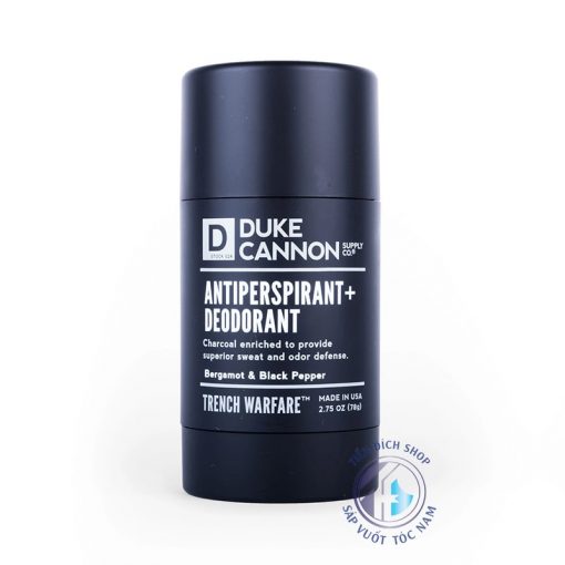 Duke Cannon Antiperspirant Deodorant Trench Warfare Bergamot & Black Pepper