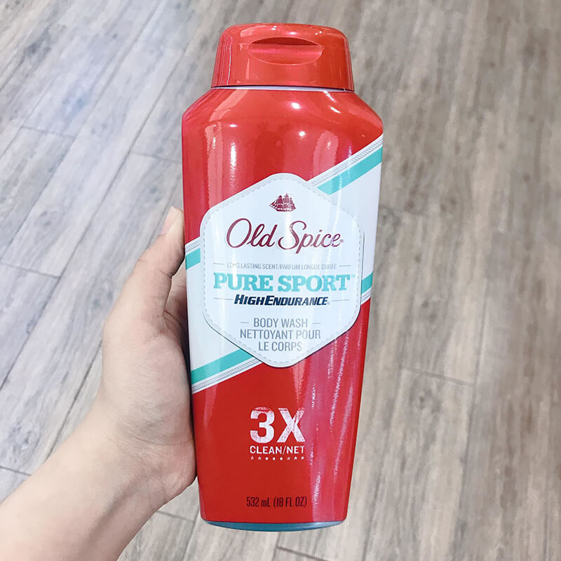 Old Spice Pure Sport High Endurance 3X Clean Net 