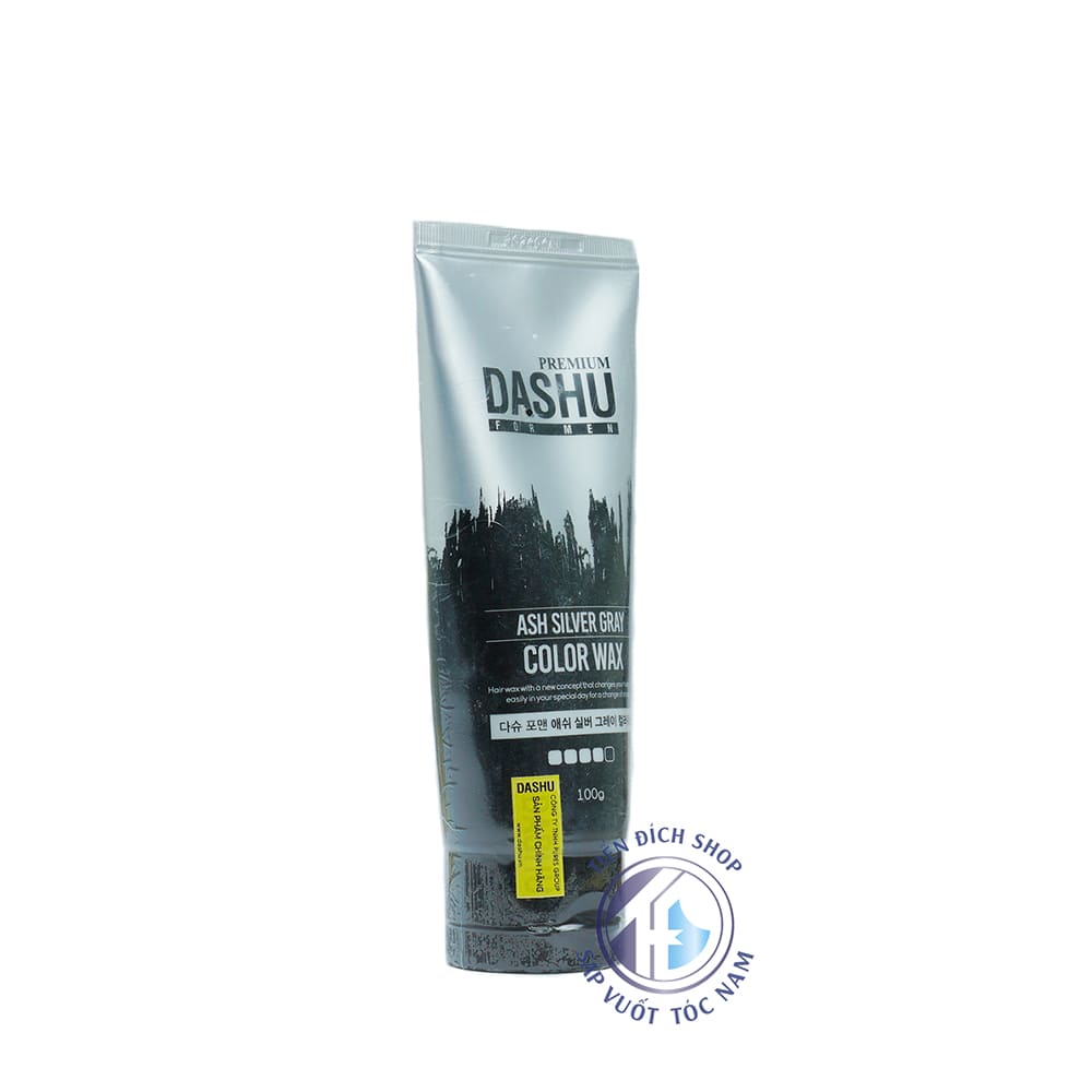 Dashu Color Hair Styling Wax Cream Ash Silver Gray
