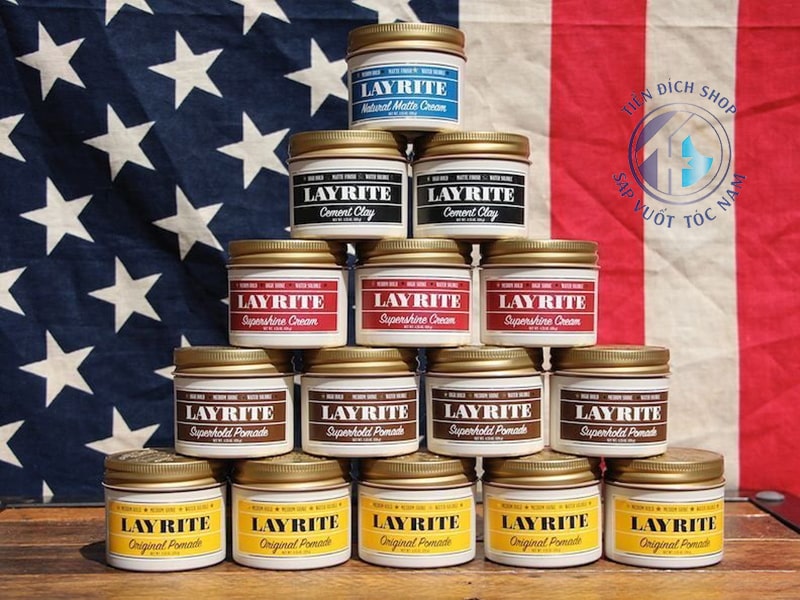 Pomade Layrite Cement Clay