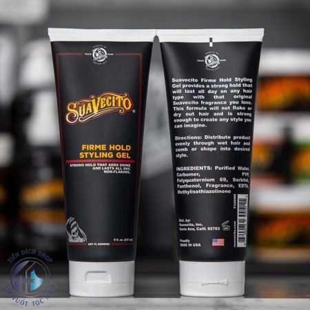 Suavecito Firm Hold Styling Gel