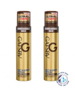 Gôm xịt tóc Gatsby Hair Spray Ultra Hard 250ml chính hãng