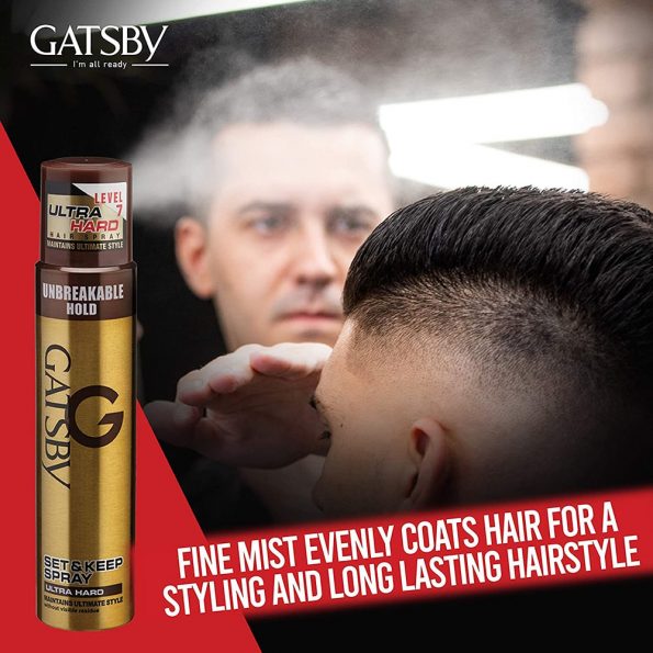 Gatsby Hair Spray Ultra Hard chính hãng 2022