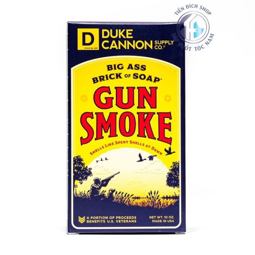 xà phòng Duke Cannon Soap - Big Ass Brick of Gun Smoke