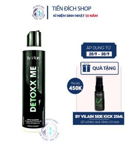 Dầu gội By Vilain Detoxx Me tặng kèm By vilain side kick 25ml