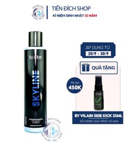 dầu gội by vilain skyline tặng kèm By vilain side kick 25ml