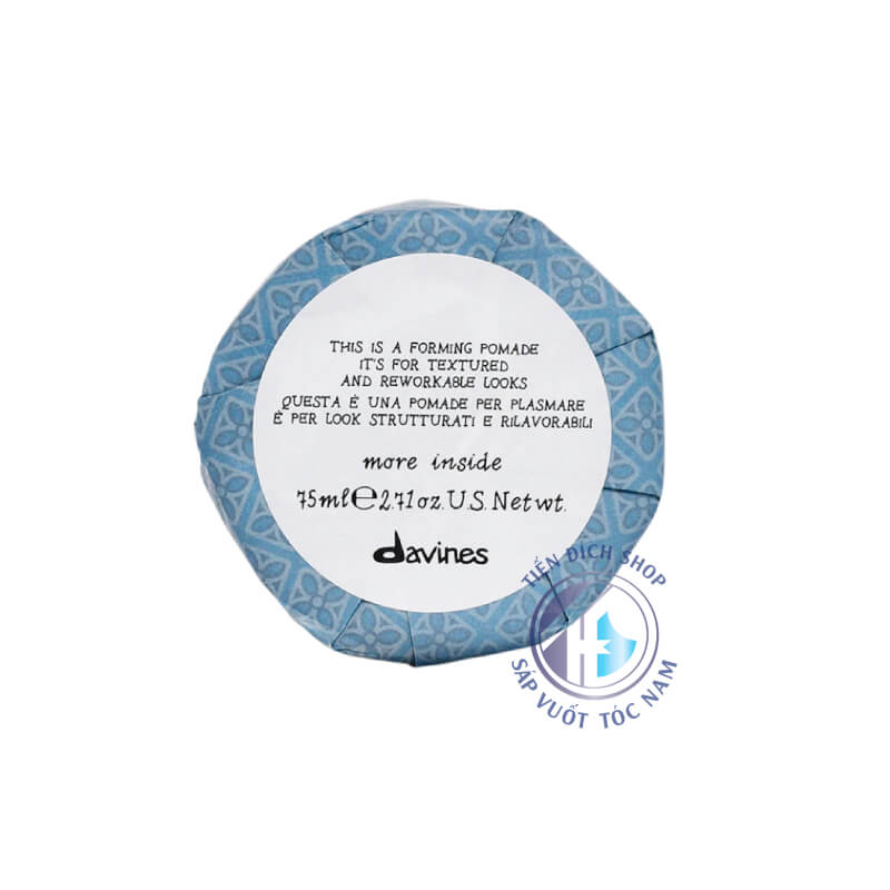 Sáp Davines Forming Pomade 75ml chính hãng