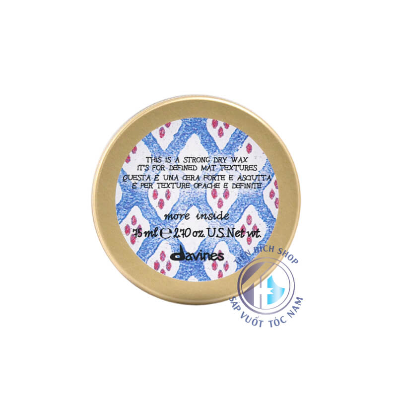 Sáp Davines Strong Dry Wax 75ml