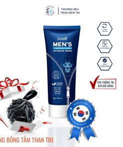 Grinif Men's Premium Intimate Wash 80ml (FREE SHIP + TẶNG BÔNG TẮM)