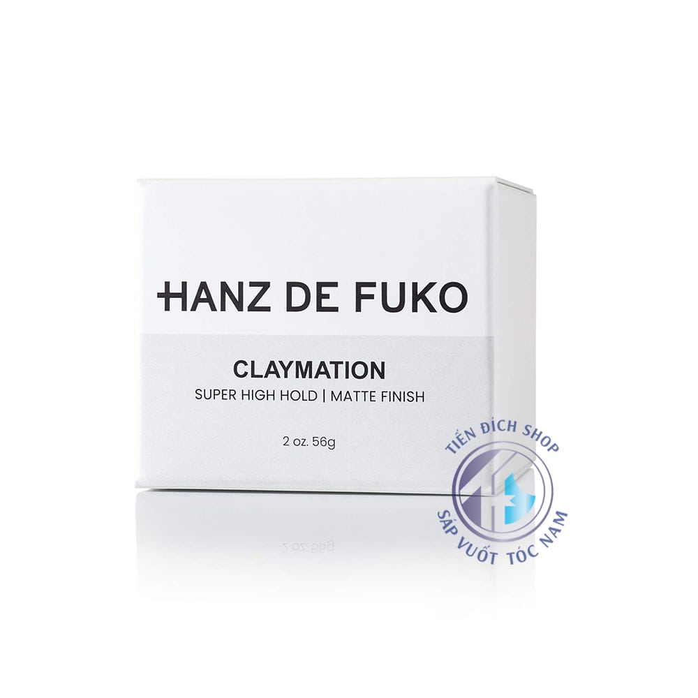 Wax for man  Chuyên sáp vuốt tóc chính hãng  Hanz De Fuko Claymation  tặng lược  dầu gội Aurane 40ml