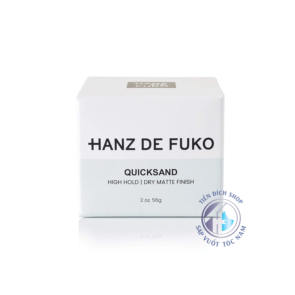 Wax for man  Chuyên sáp vuốt tóc chính hãng  Hanz De Fuko Quicksand tặng  lược  dầu gội Aurane 40ml