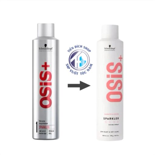 Gôm xịt tóc Osis+ 1 Sparkler cao cấp