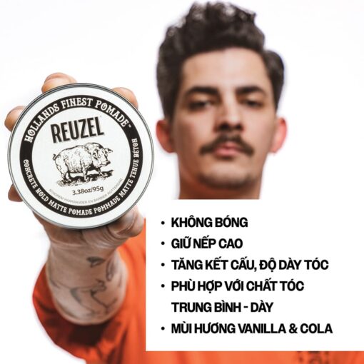 Reuzel Concrete Hold Matte Pomade 95g