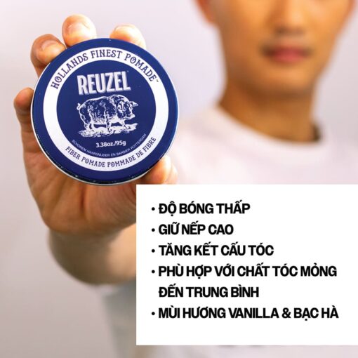 Reuzel Fiber Pomade 95g chính hãng