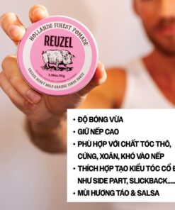 Hiệu năng Reuzel Pink pomade 95g
