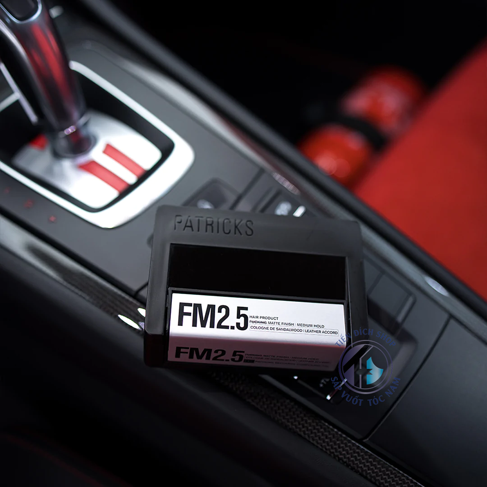 Patricks FM2.5 – Super Matte Finish / Medium – High Hold Styling Product – 75g