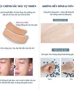 kem nền Grinif Natural BB Cream Men Hàn Quốc