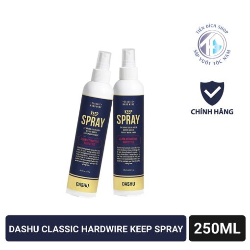 Gôm xịt tóc Dashu Classic Hardwire Keep Hàn Quốc