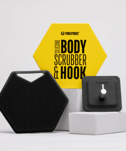 Bộ bàn chải tắm Silicon Body Scrubber & Hookn cao cấp