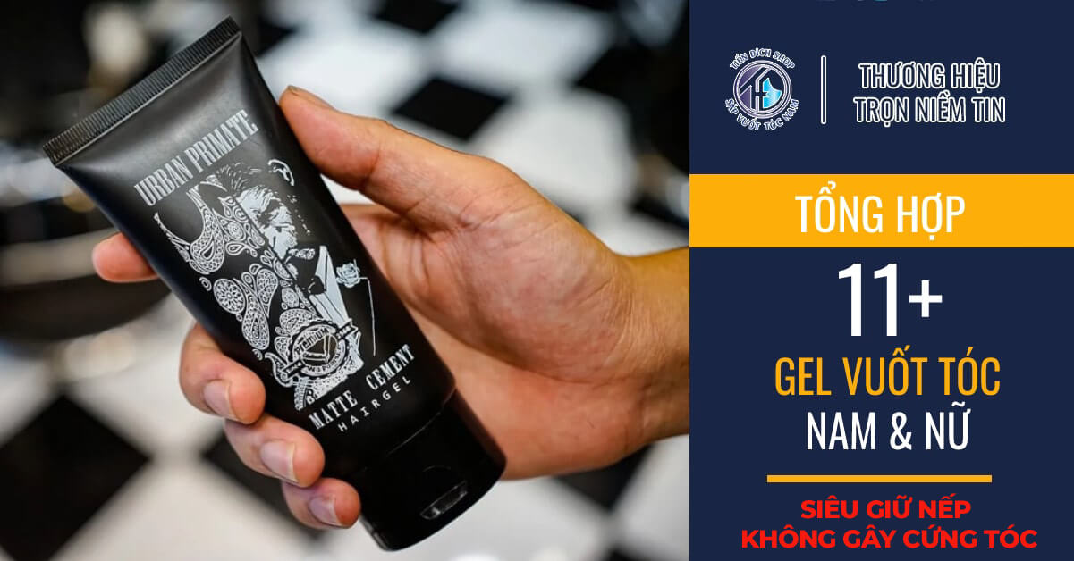 gel vuốt tóc nam nữ