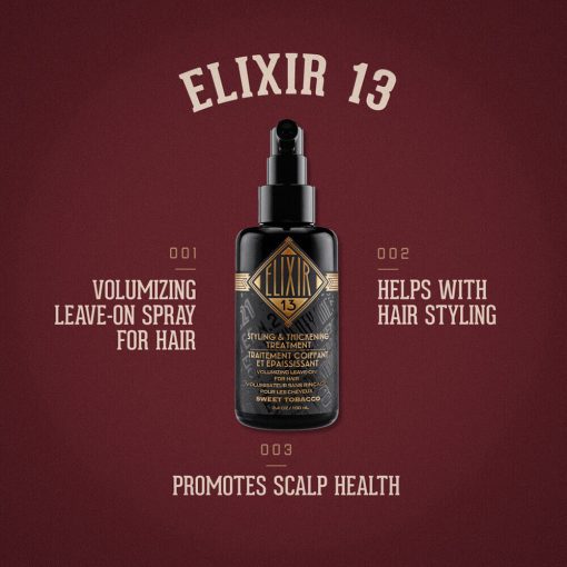 Xịt dưỡng trị rụng tóc 18.21 Man Made Elixir 13 – Kích thích mọc tóc