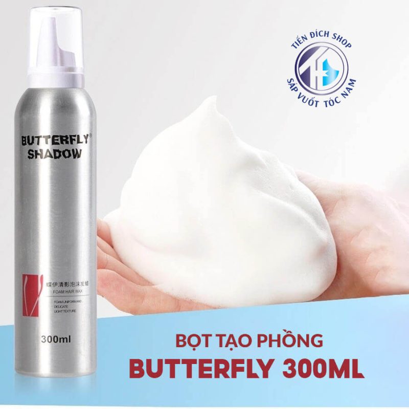 Mousse tạo kiểu tóc Butterfly 300ml