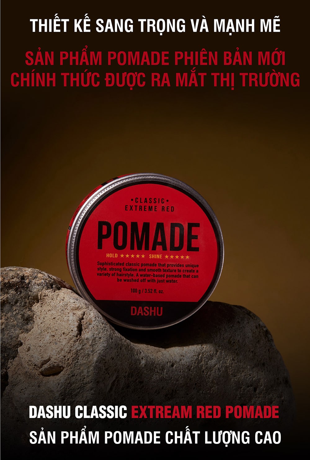 Dashu Classic Renewal Extreme Red Pomade 100g 