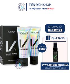 By Vilain Skincare Solution 2-Pack tặng kèm By vilain side kick 25ml