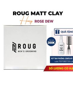 sáp vuốt tóc roug matt clay tặng cinplus