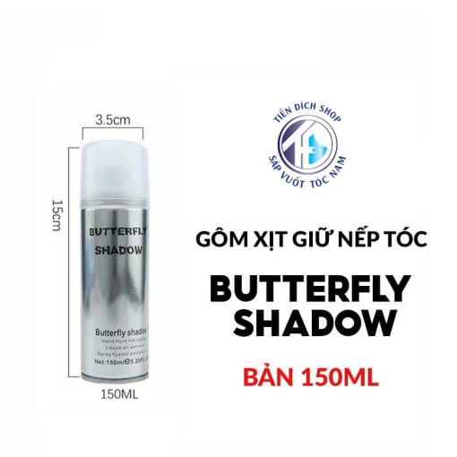 Gôm xịt tóc Butterfly Shadow 150ml