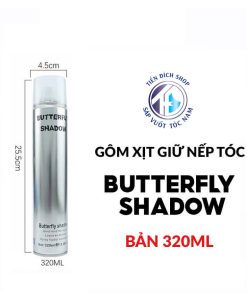 Gôm xịt tóc Butterfly Shadow 320ml