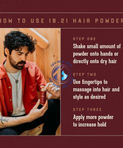 Bột tạo phồng 18.21 Man Made Hair Powder 8g