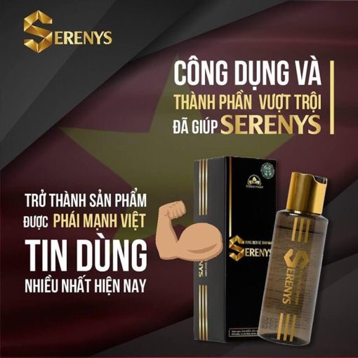 Dung dịch vệ sinh nam Serenys Classic 100ml cao cấp