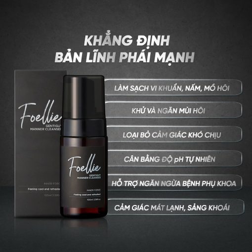 Dung dịch vệ sinh Foellie Gentiguy Manner Cleansaer 100ml