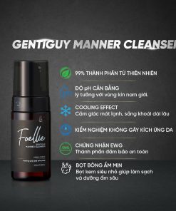 Dung dịch vệ sinh nam Foellie Gentiguy Manner Cleansaer