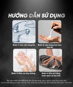 Cách sử dụng của Foellie Gentiguy Manner Cleansaer