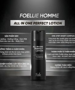 Sữa dưỡng da nam Foellie Homme All-in-one Perfect Lotion 150ml Hàn Quốc