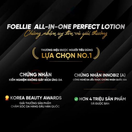 Foellie Homme All-in-one Perfect Lotion CAO CẤP