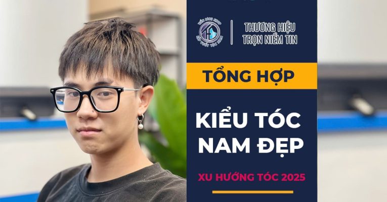 kiểu tóc nam đẹp 2025