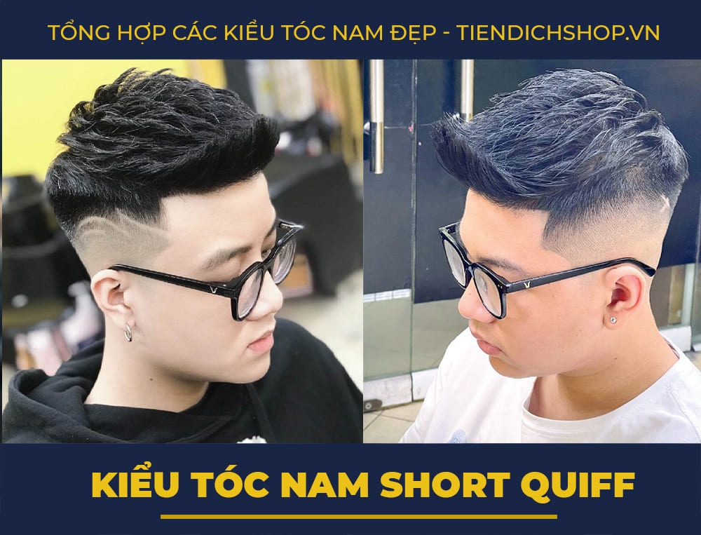 Kiểu tóc nam đẹp Short Quiff