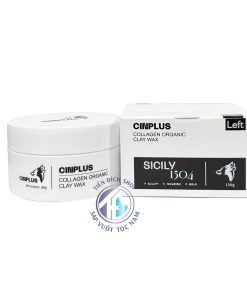 Sáp vuốt tóc SICILY CINPLUS Collagen Organic Clay Wax LEFT