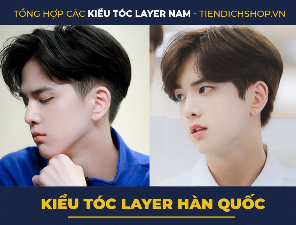 Tóc layer nam Hàn Quốc