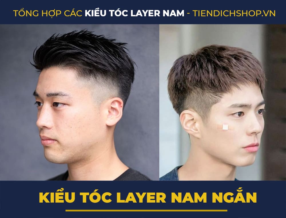 tóc layer nam ngắn đẹp