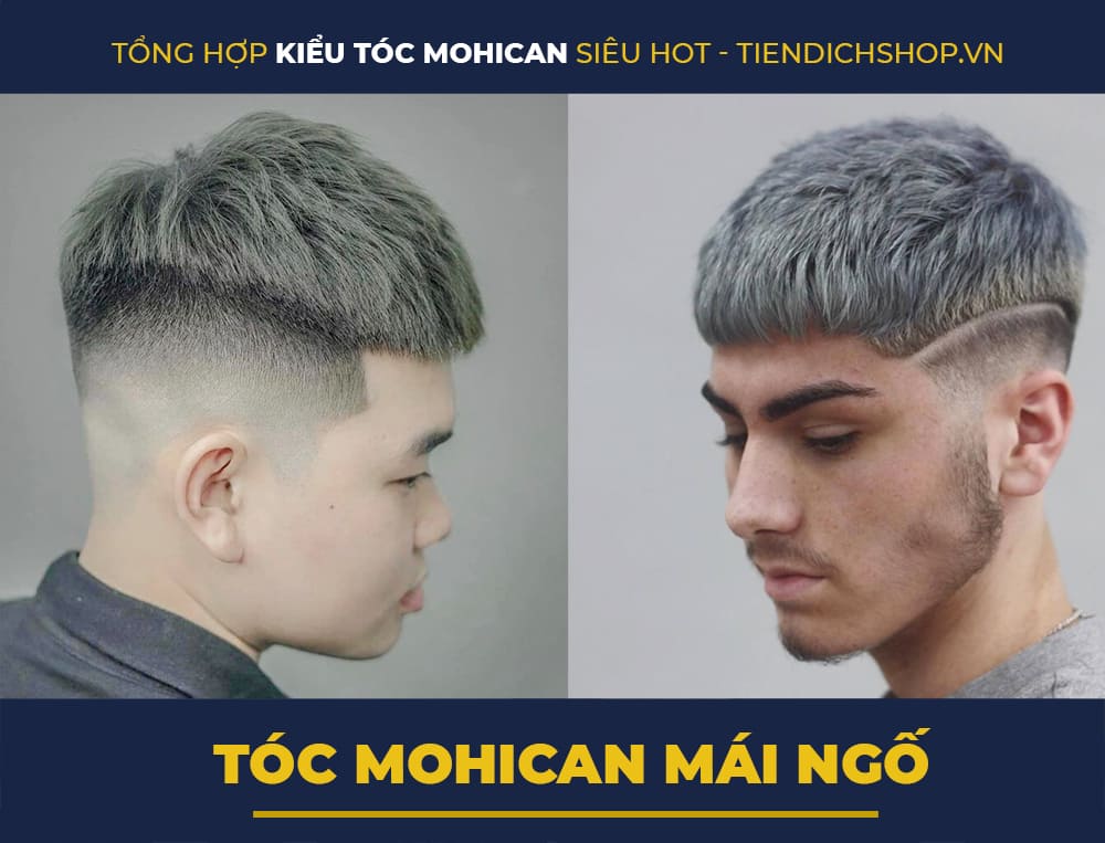 Kiểu tóc Mohican mái ngố