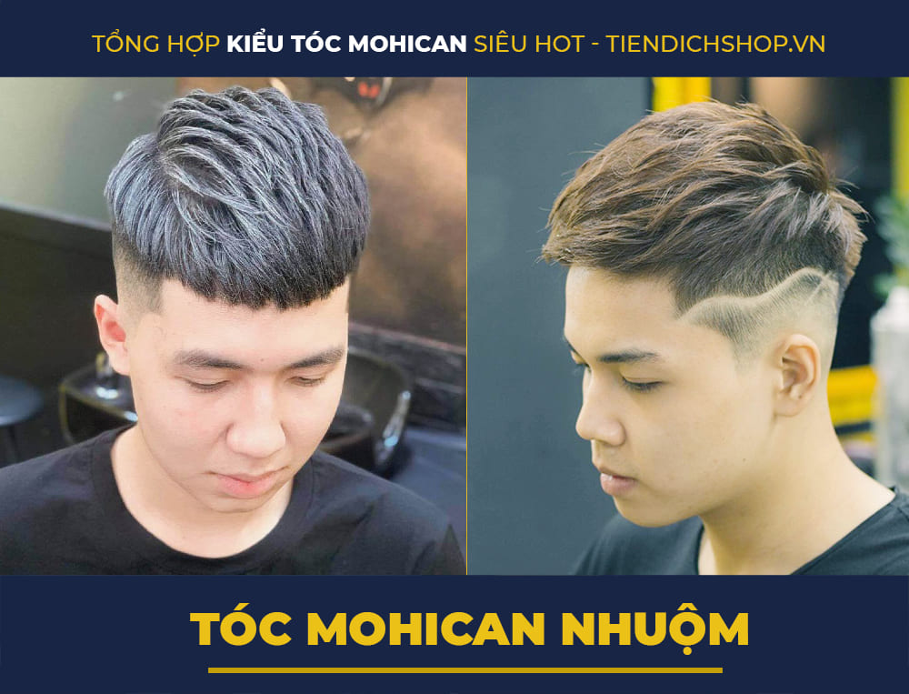 Tóc Mohican nhuộm