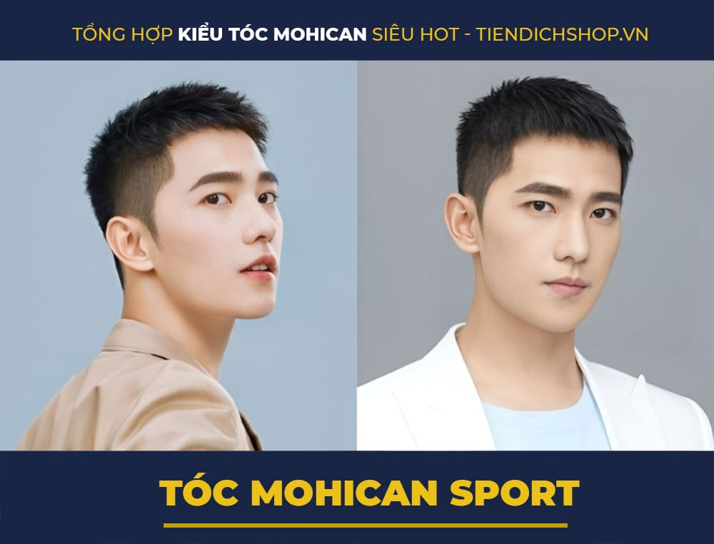 Kiểu tóc Mohican Sport