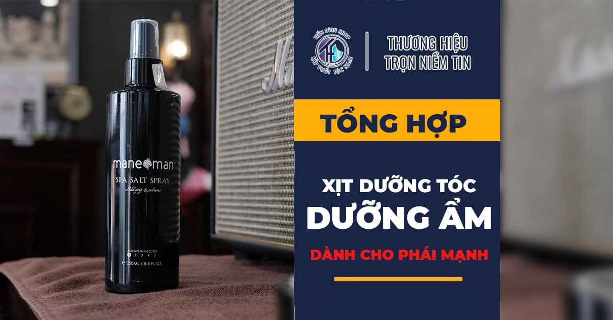 XỊT DƯỠNG ẨM TÓC CHO NAM